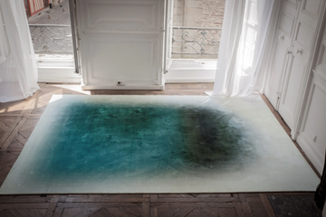 BLUR 6 - Rectangular cotton rug by VIDAME EDITIONS - view 3